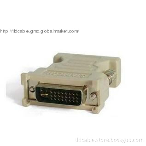 DVI 24+5 M to VGA F Adapter